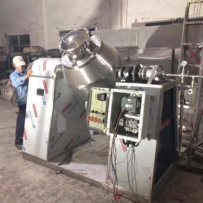 Corrosion Resistant Double Cone Rotary Vacuum Dryer