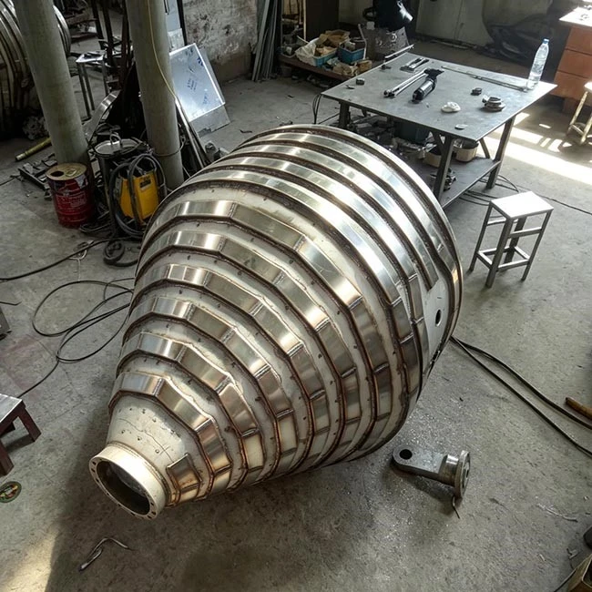 Double cone rotary dryer Double cone rotary dryer